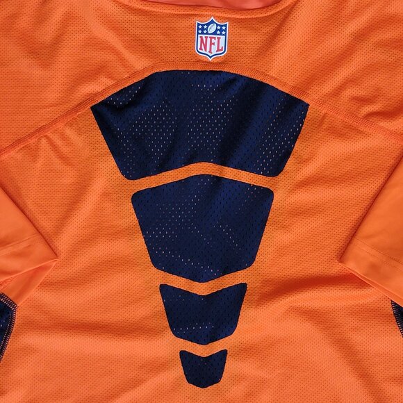 Mens Nike Dri-Fit Orange Denver Broncos Football Performance T-Shirt - XL - Picture 9 of 10